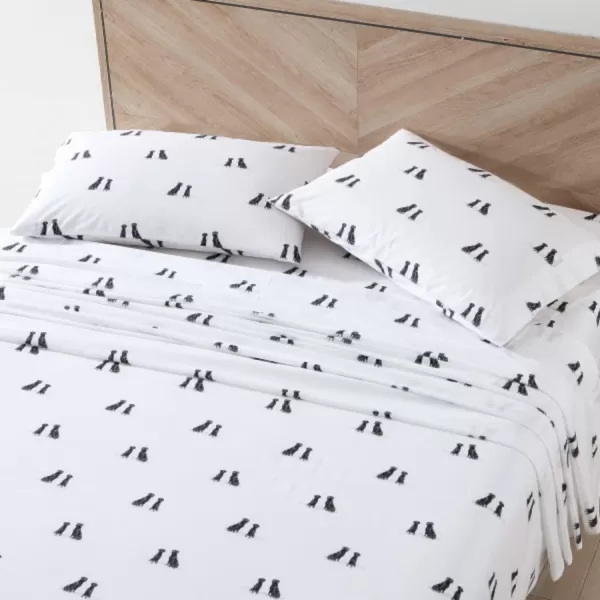 imageEddie Bauer  Full Sheets Cotton Percale Bedding Set Crisp amp Cool Home Decor Eddies Oar Blue FullKing Labrador Fields WhiteBlackRed