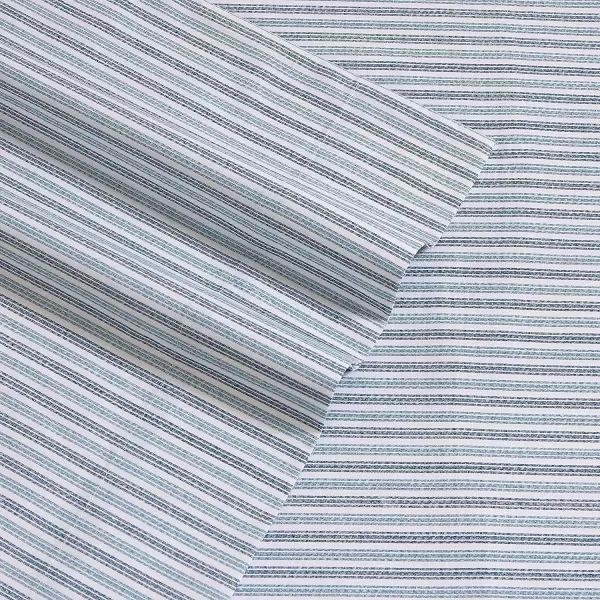 imageEddie Bauer  Full Sheets Cotton Percale Bedding Set Crisp amp Cool Home Decor Eddies Oar Blue FullKing Ticking Stripe BlueWhite