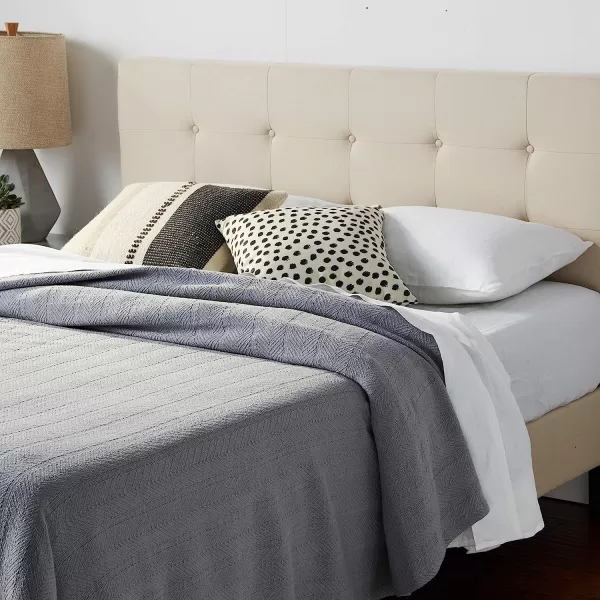 imageEddie Bauer  King Blanket Lightweight Cotton Bedding Home Decor for All Seasons Herringbone Chrome KingQueen Chrome