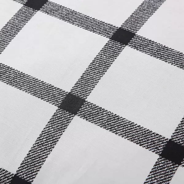 imageEddie Bauer  King Duvet Cover Set Soft Cotton Bedding with Matching Shams Modern Plaid Home Decor Bunkhouse Charcoal KingCharcoal Queen