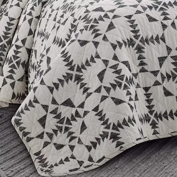 imageEddie Bauer  King Quilt Set Reversible Cotton Bedding with Matching Shams Lightweight Home Decor for All Seasons Arrowhead Charcoal KingArrowhead CharcoalIvory King