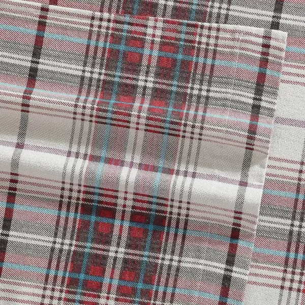 imageEddie Bauer  Queen Sheets Cotton Flannel Bedding Set Brushed For Extra Softness Cozy Home Decor Montlake Plaid QueenMontlake Plaid RedKhaki Full