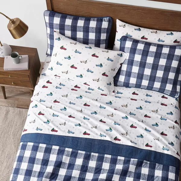 imageEddie Bauer  Queen Sheets Cotton Flannel Bedding Set Brushed For Extra Softness Cozy Home Decor Montlake Plaid QueenWinter Outing RedBlueBeige King