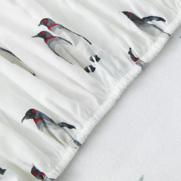 imageEddie Bauer  Queen Sheets Cotton Flannel Bedding Set Brushed for Extra Softness Cozy Home Decor Elk Grove Silver QueenRookeries King Sheet Set