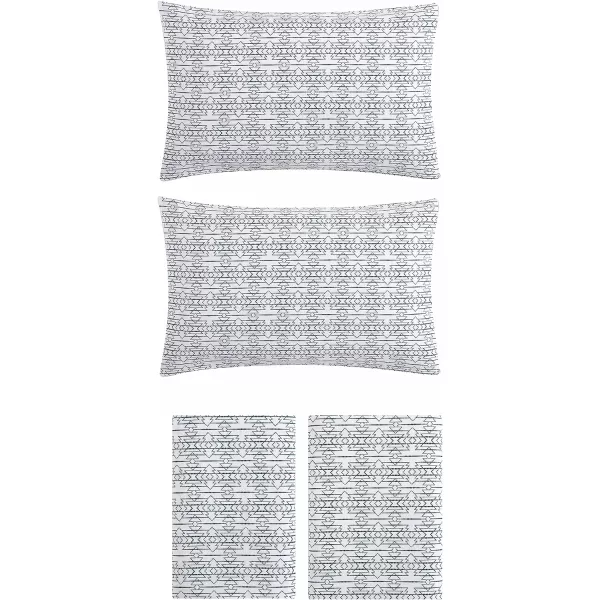 imageEddie Bauer  Queen Sheets Cotton Flannel Bedding Set Brushed for Extra Softness Cozy Home Decor Elk Grove Silver QueenWildwood Green Twin XL Sheet Set