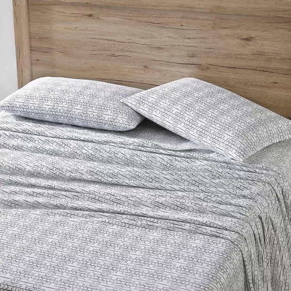 imageEddie Bauer  Queen Sheets Cotton Flannel Bedding Set Brushed for Extra Softness Cozy Home Decor Elk Grove Silver QueenWildwood Green Twin XL Sheet Set