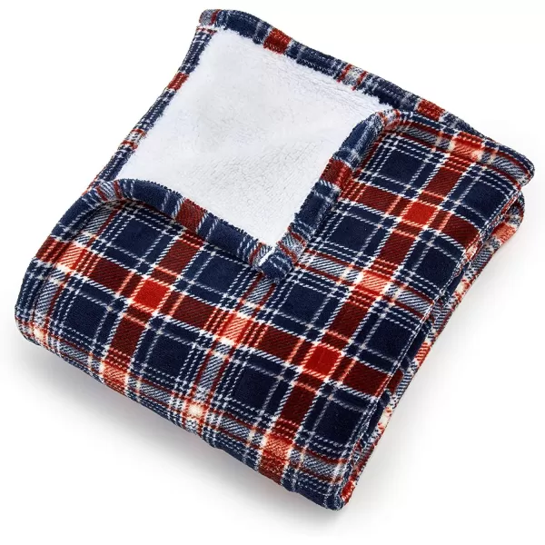 imageEddie Bauer  Smart Heated Electric Throw Blanket  Reversible Sherpa  Hands Free Control  WiFi Only 24GHz  Compatible with Alexa Google iOS Android  Glen Plaid NavyGlen Plaid Navy