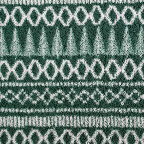 imageEddie Bauer  Throw Blanket Reversible Sherpa Bedding Warm amp Lightweight Home Decor for Colder Months Alpine Fair Isle ThrowAlpine Fair Isle Green