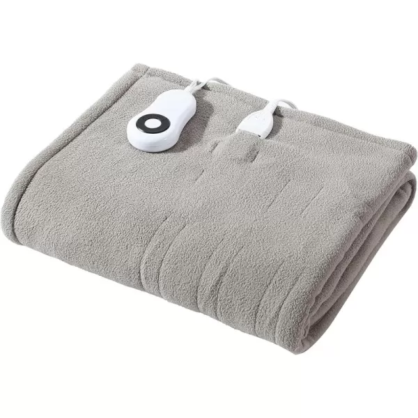 imageEddie Bauer  Throw Blanket Soft  Plush Heated Blanket Cozy Fleece Bedding with Sherpa Reverse 5 Heat Setting FlagAsh