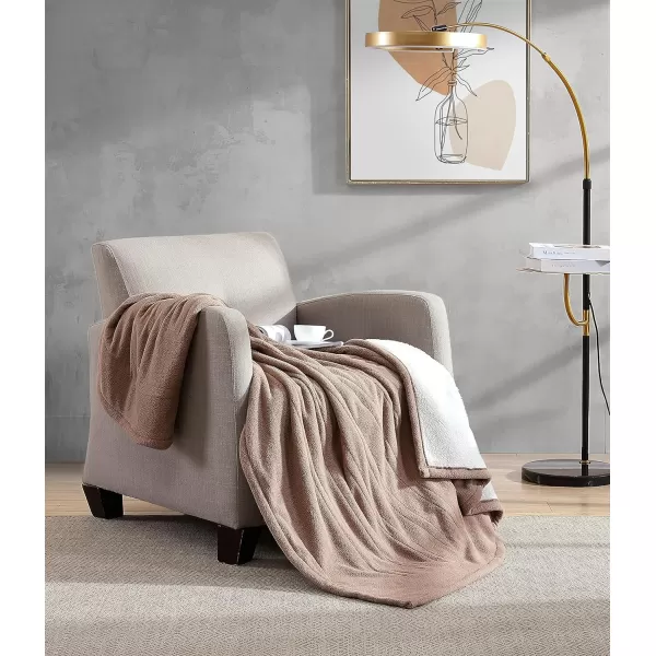 imageEddie Bauer  Throw Blanket Soft  Plush Heated Blanket Cozy Fleece Bedding with Sherpa Reverse 5 Heat Setting FlagLinen