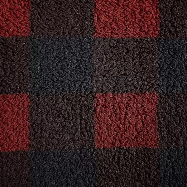 imageEddie Bauer  Throw Blanket with Pillow Cover Reversible FlannelSherpa Bedding Set Buffalo Plaid Home Decor for All Seasons GreenBlack Throw Bundle50 x 60 RedBlack