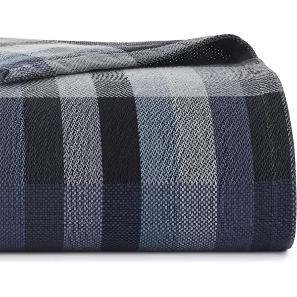 imageEddie Bauer  Twin Blanket Cozy Cotton Bedding Home Decor for All Seasons Windsor Blue TwinQueen Blue