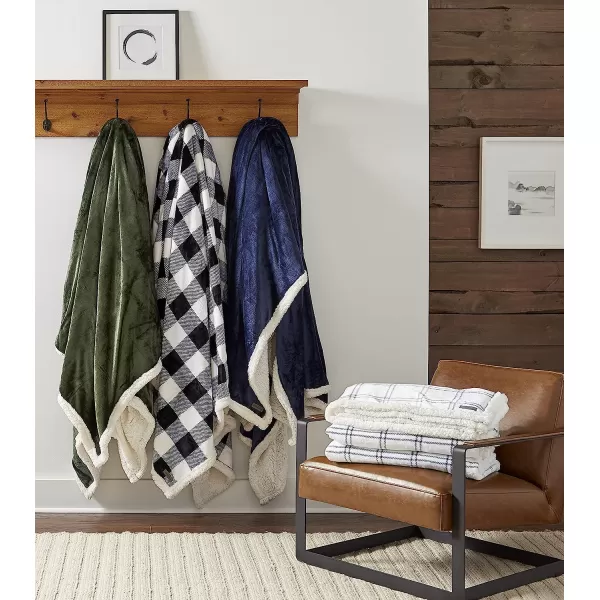 imageEddie Bauer  Twin Blanket Ultra Plush Bedding Lightweight Home Decor for All Seasons Grey TwinTwin Solid Grey