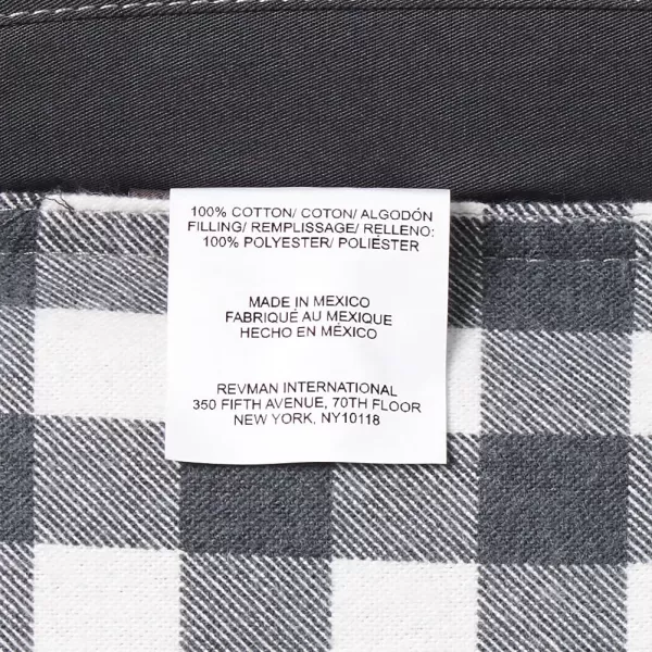 imageEddie Bauer  Twin Comforter Set Reversible Cotton Bedding with Matching Sham PreWashed for Added Softness Kingston Navy TwinCharcoal Queen