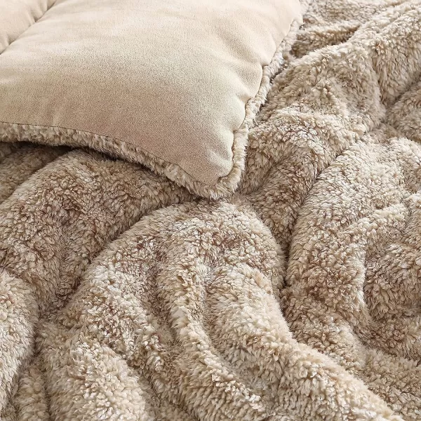 imageEddie Bauer  Twin Comforter Set Reversible Sherpa Bedding with Matching Shams Cozy amp Warm Home Decor Sherwood Red TwinSherwood Brown Queen Lodge
