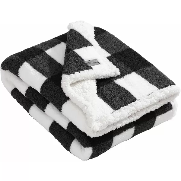 imageEddie Bauer  Twin Duvet Cover Set Cotton Reversible Bedding Buffalo Plaid Home Decor for All Seasons RedBlack TwinBlanket Throw Black Check
