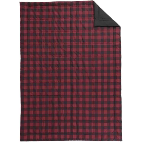 imageEddie Bauer  Twin Duvet Cover Set Cotton Reversible Bedding Buffalo Plaid Home Decor for All Seasons RedBlack TwinBlanket Twin RedBlack
