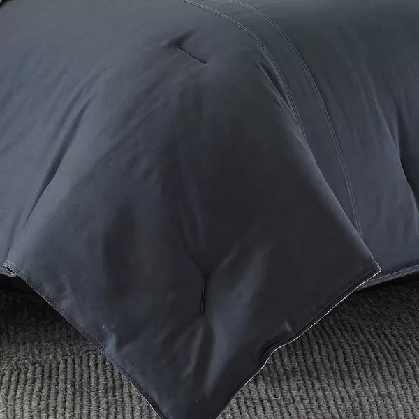 imageEddie Bauer  Twin Duvet Cover Set Cotton Reversible Bedding with Matching Sham Stylish Home Decor Kingston Navy TwinCharcoal Twin