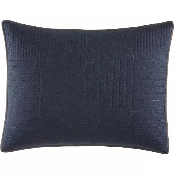 imageEddie Bauer  Twin Quilt Set Reversible Bedding with Matching Sham Lightweight Home Decor for All Seasons Hidden Lake Blue TwinKing Blue
