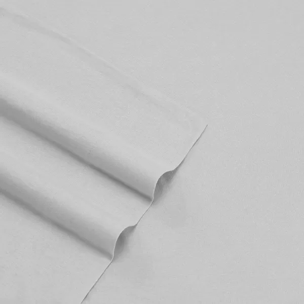 imageEddie Bauer  Twin Sheets Breathable Bedding Set Lightweight Home Decor for Warm Sleepers Jersey Knit White TwinGrey King