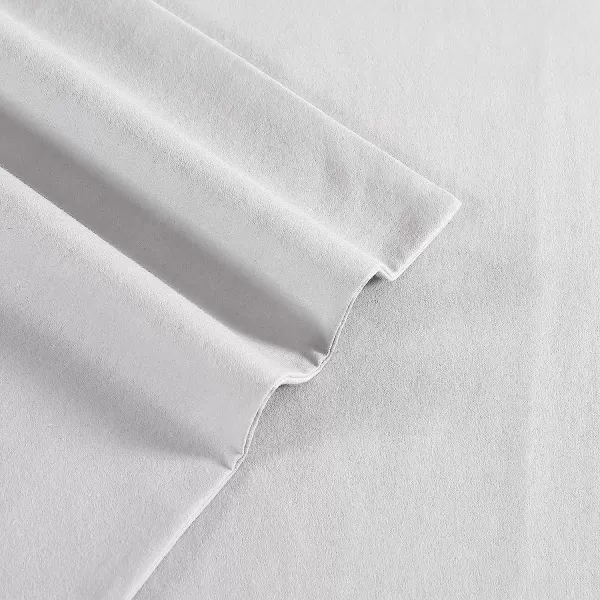 imageEddie Bauer  Twin Sheets Cotton Flannel Bedding Set Brushed for Extra Softness Cozy Home Decor Grey TwinGrey Full