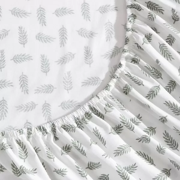 imageEddie Bauer  Twin Sheets Cotton Percale Bedding Set Cool amp Breathable Home Decor Little Blossom TwinLaurel Leaves Full