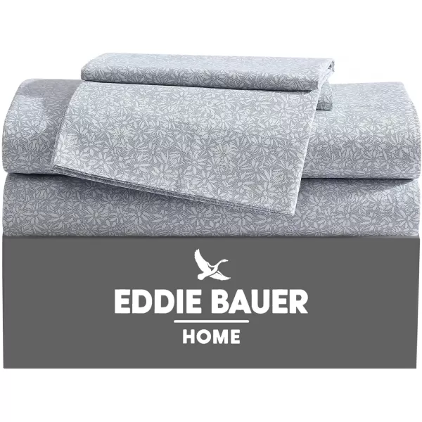 imageEddie Bauer  Twin Sheets Cotton Percale Bedding Set Cool amp Breathable Home Decor Little Blossom TwinLittle Blossom Twin