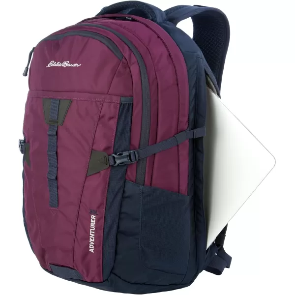 imageEddie Bauer Adventurer 25L Daypack Black One SizeDark Plum Adventurer 30l Daypack  Womens