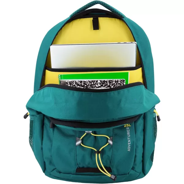 imageEddie Bauer Adventurer 25L Daypack Black One SizeDark Teal Adventurer 25l Daypack