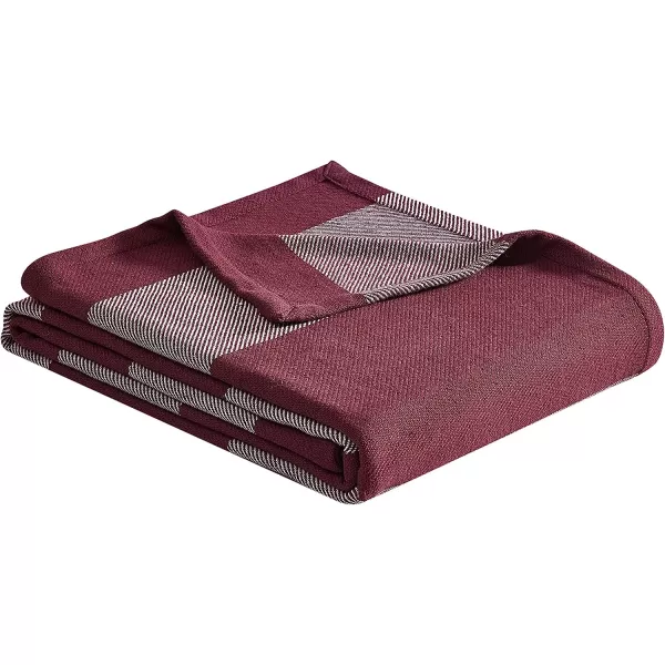 imageEddie Bauer Blanket Lightweight Reversible Cotton Bedding Casual Home Dcor Twin Boylston Red StripeTwin Boylston Red Stripe