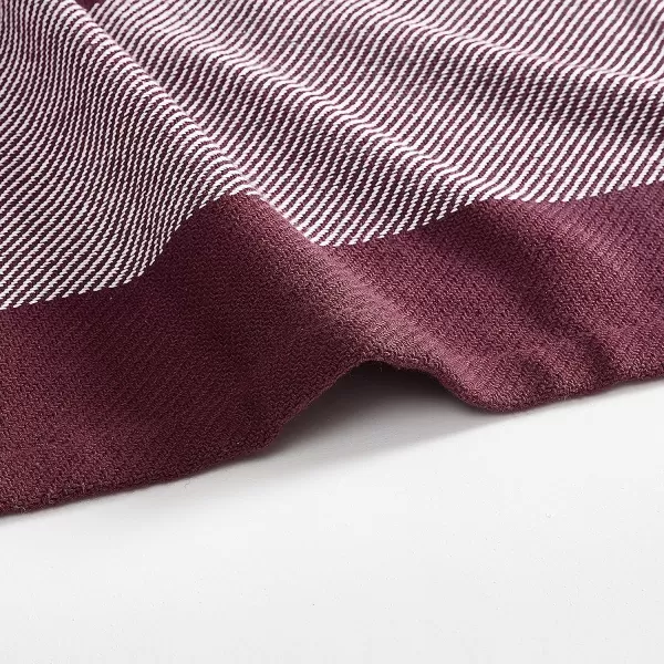 imageEddie Bauer Blanket Lightweight Reversible Cotton Bedding Casual Home Dcor Twin Boylston Red StripeTwin Boylston Red Stripe