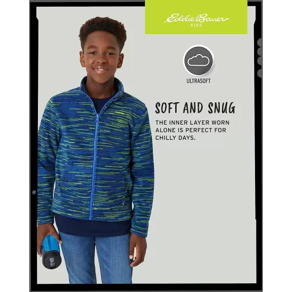 imageEddie Bauer Boys Rain Jacket  Lone Peak Waterproof 3in1 Insulated Windbreaker Coat with Removable Fleece Lining 520Nautical Blue