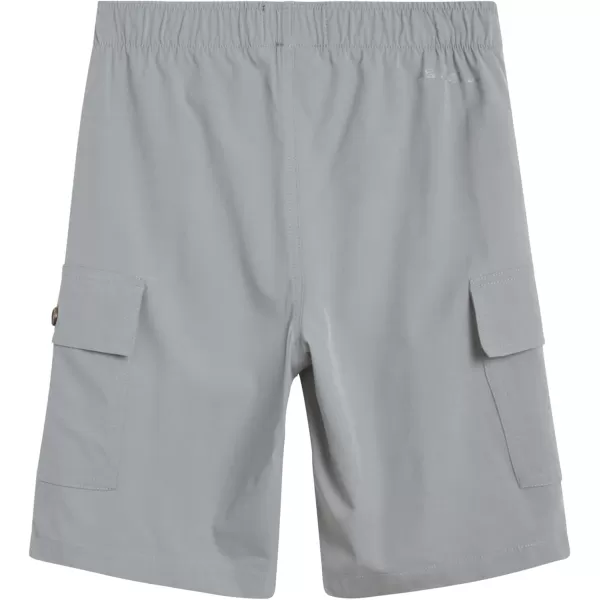 imageEddie Bauer Boys Shorts  Stretch Fit Pull On Cargo Tech Shorts for Boys 420Greystone