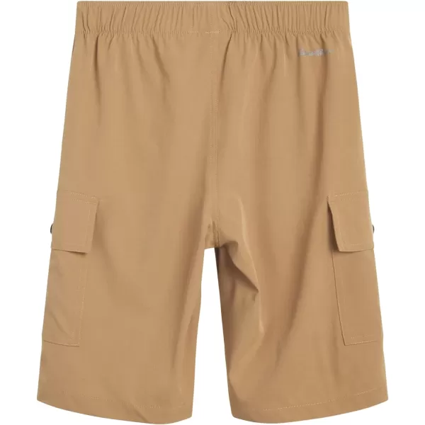 imageEddie Bauer Boys Shorts  Stretch Fit Pull On Cargo Tech Shorts for Boys 420Saddle