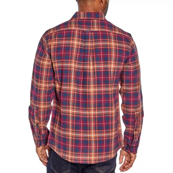 imageEddie Bauer Bristol Mens Flannel ShirtCognac Plaid