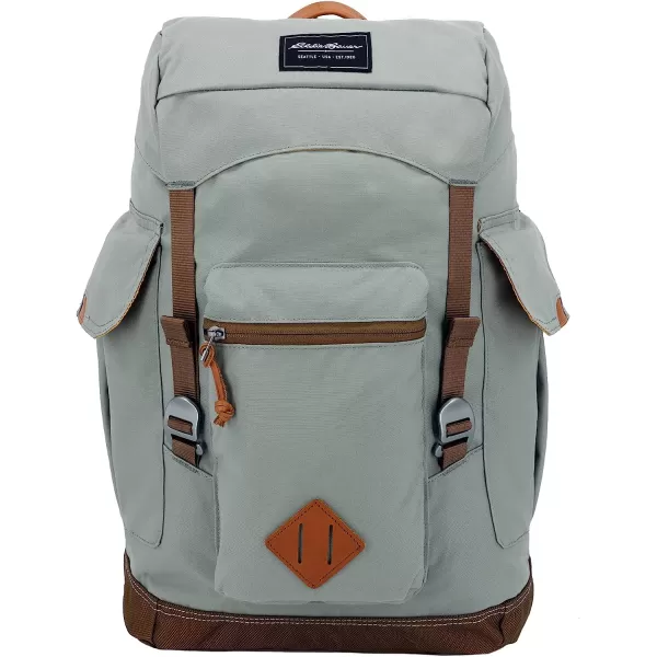 imageEddie Bauer Bygone 25L Backpack with Top Loading Compartment and Twin Side Pockets Terracotta25L Light Heather Grey
