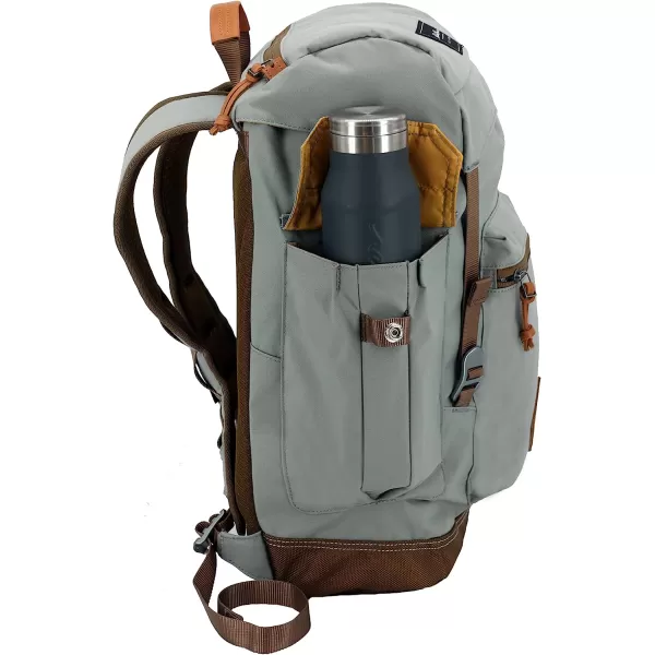 imageEddie Bauer Bygone 25L Backpack with Top Loading Compartment and Twin Side Pockets Terracotta25L Light Heather Grey