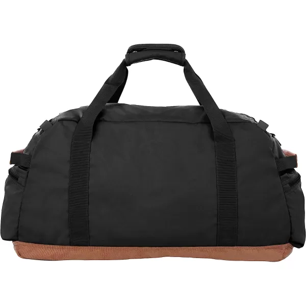 imageEddie Bauer Bygone 45L Midsize Duffel Made from Rugged PolyesterNylon with UShaped Main Compartment Black One SizeEddie Bauer Bygone 45L Midsize Duffel Made from Rugged PolyesterNylon with UShaped Main Compartment Black One Size