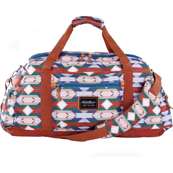 imageEddie Bauer Bygone 45L Midsize Duffel Made from Rugged PolyesterNylon with UShaped Main Compartment Sienna One SizeEddie Bauer Bygone 45L Midsize Duffel Made from Rugged PolyesterNylon with UShaped Main Compartment Sienna One Size
