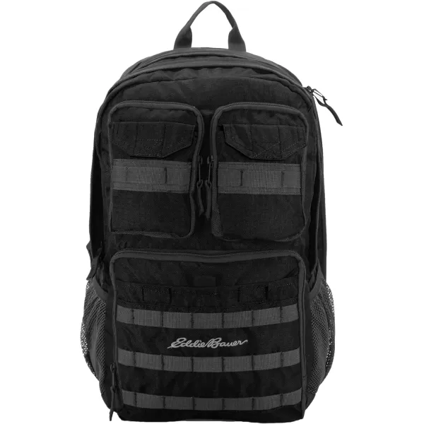imageEddie Bauer Cargo Backpack 30L Access Computer Sleeve and Dual Mesh Side Pockets BlackEddie Bauer Cargo Backpack 30L Access Computer Sleeve and Dual Mesh Side Pockets Black