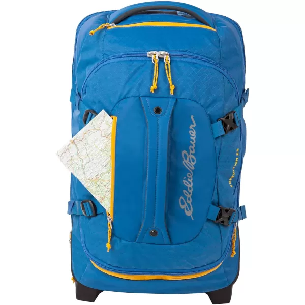 imageEddie Bauer Expedition Duffel Bag 20  Made From Rugged Polycarbonate and NylonTrue Blue Expedition Duffel 22