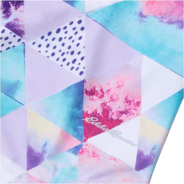 imageEddie Bauer Girls OnePiece Swimsuit  UPF 50 Quick Dry OnePiece Bathing Suit for Girls SXLPastel Lilac