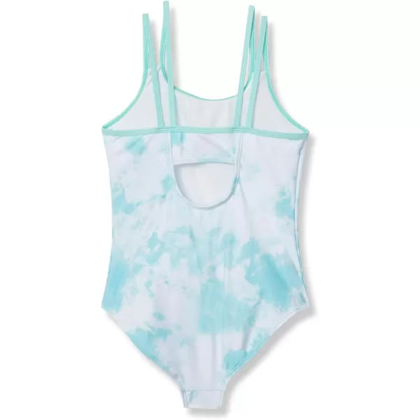 imageEddie Bauer Girls OnePiece Swimsuit  UPF 50 Quick Dry OnePiece Bathing Suit for Girls SXLTie Dye