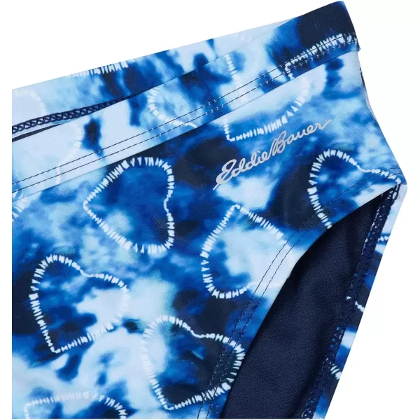 imageEddie Bauer Girls Rash Guard Set  3 Piece Swimsuit Set  UPF 50 Quick Dry Rash Guard Tankini Top and Bottom SXLNavy Blue