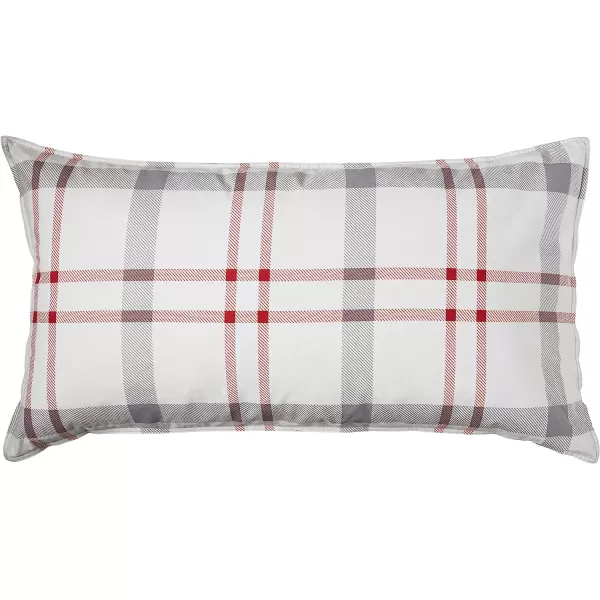 imageEddie Bauer Home  Portage Bay Collection  100 Cotton Soft amp Cozy Premium Quality Plaid Comforter with Matching Shams Twin GreyKing