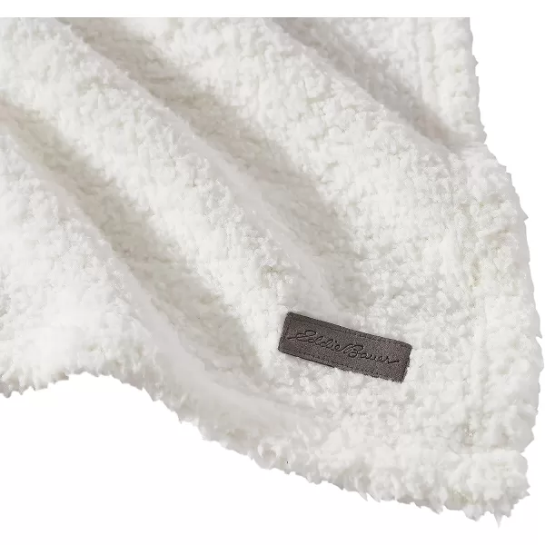 imageEddie Bauer Home  Sherpa Collection  Throw  Super Soft amp Cozy Mingled Sherpa Reversible Bedding Medium Weight amp Warm Prefect for Couch or Bed Charcoal50 x 60 Beige