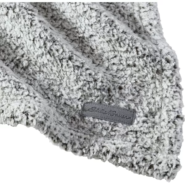 imageEddie Bauer Home  Sherpa Collection  Throw  Super Soft amp Cozy Mingled Sherpa Reversible Bedding Medium Weight amp Warm Prefect for Couch or Bed Charcoal50 x 60 Charcoal