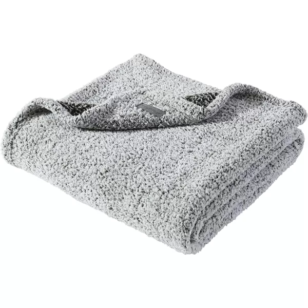 imageEddie Bauer Home  Sherpa Collection  Throw  Super Soft amp Cozy Mingled Sherpa Reversible Bedding Medium Weight amp Warm Prefect for Couch or Bed Charcoal50 x 60 Charcoal