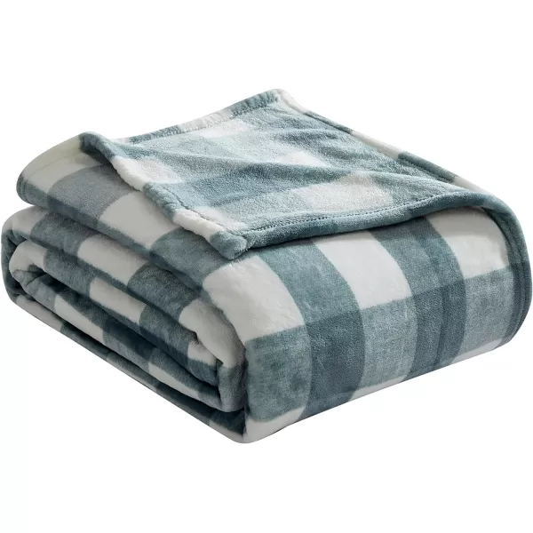 imageEddie Bauer Home  UltraPlush Collection  Blanket  Super Soft amp Cozy Lightweight Seasons Queen Lakehouse PlaidKing Lakehouse Plaid
