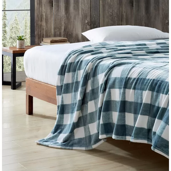 imageEddie Bauer Home  UltraPlush Collection  Blanket  Super Soft amp Cozy Lightweight Seasons Queen Lakehouse PlaidQueen Lakehouse Plaid